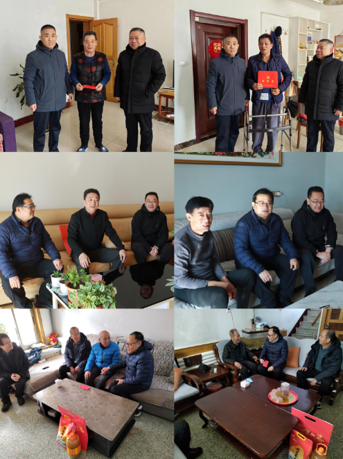 春節(jié)將至，宏河集團(tuán)黨委走訪慰問老干部、困難黨員職工2
